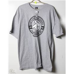 #360-CROOKS MENS GREY T-SHIRT