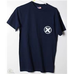 #367-RIOT MENS NAVY T-SHIRT