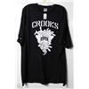Image 1 : #372-CROOKS MENS BLACK T-SHIRT
