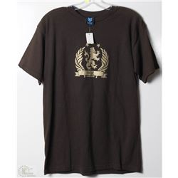 #389-VOX MENS BROWN T-SHIRT