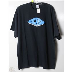 #390-RIOT MENS BLACK T-SHIRT