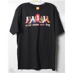 #400-ENJOI MENS BLACK T-SHIRT