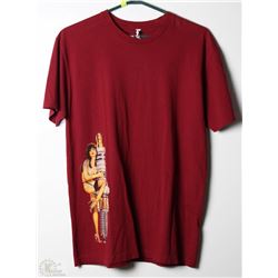 #403-BLIND MENS MAROON T-SHIRT