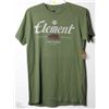 Image 1 : #409-ELEMENT MENS GREEN T-SHIRT
