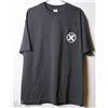 Image 1 : #410-RIOT MENS DARK GREY T-SHIRT