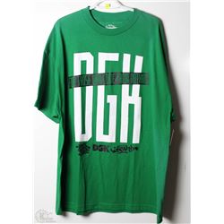 #416-DGK MENS GREEN T-SHIRT