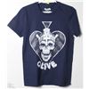 Image 1 : #424-OLIVE MENS NAVY T-SHIRT