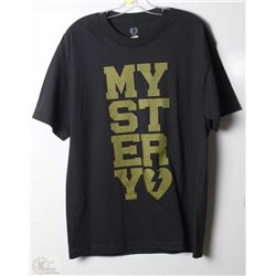 #427-MYSTERY MENS BLACK T-SHIRT