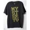 Image 1 : #427-MYSTERY MENS BLACK T-SHIRT