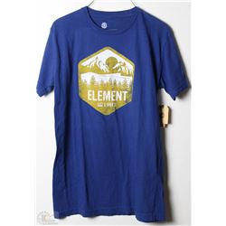 #428-ELEMENT MENS NAVY T-SHIRT