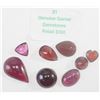 Image 1 : #21-ASSORTED GENUINE GARNET GEMSTONES