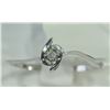 Image 1 : #44-10K WHITE GOLD DIAMOND RING