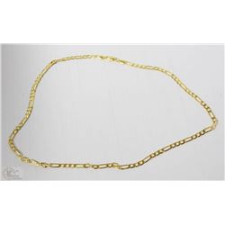 NEW 22" GOLD PLATED CHAIN