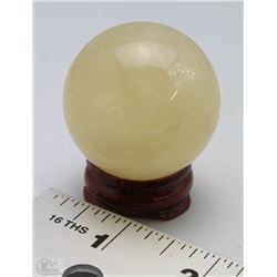 #6-NATURAL CITRINE SPHERE CRYSTAL QUARTZ