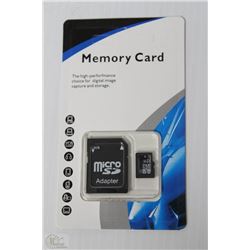 NEW 32GM MICRO SD CARD WITH ADAPTOR