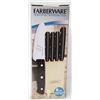 Image 1 : NEW FARBERWARE 6PC KNIFE SET IN BLOCK