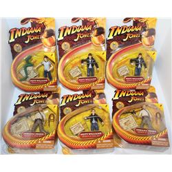 COLLECTION OF 6 INDIANA JONES FIGURINES