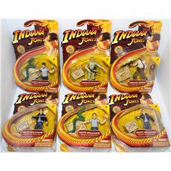 COLLECTION OF 6 INDIANA JONES FIGURINES
