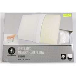HOMETRENDS VENTILATED MEMORY FOAM PILLOW