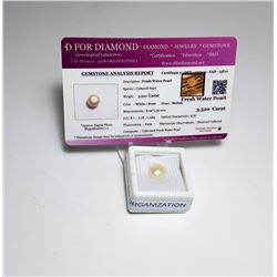 NATURAL 3.520 FRESH WATER PEARL GEMSTONE