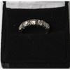 Image 1 : .925 SILVER RING W/CZS - SIZE 6.5