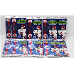 53) ALL WORLD CANADIAN FOOTBALL TRADING CARDS