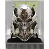 Image 1 : MENS FLAMING SKULL RING