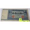Image 1 : 1910 GERMAN 100 MARK BANK NOTE