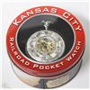 Image 1 : KANSAS CITY RAILROAD POCKET WATCH IN TIN