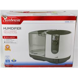SUNBEAM HUMIDIFIER W/ ARM & HAMMER TREATED FILTER