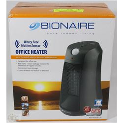 BIONAIRE WORRY FREE MOTION SENSOR OFFICE HEATER