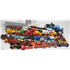 Image 1 : FLAT OF 40 MOSTLY VINTAGE DIE-CAST CARS