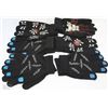 Image 1 : 6PK "GLOW IN THE DARK" GLOVES YOUTH SIZES