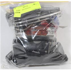 BAG OF ASSORTED POCKET KNIVES