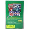 Image 1 : NFL PRO SET 1990 OFFICIAL NFL COLLECTORS SET