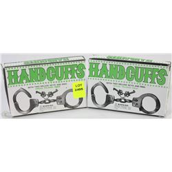 LOT OF 2 HANDCUFFS