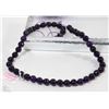 Image 1 : #25-RUSSIAN AMETHYST LOOSE BEAD NECKLACE 15"