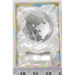 NEW OIEG CASSINI SPHERE GLOBE CRYSTAL