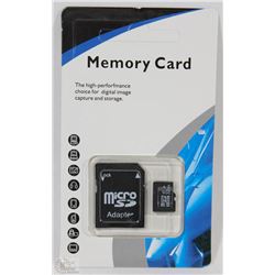 NEW 32GB MICRO SD CARD WITH ADAPTOR