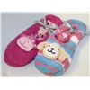 Image 1 : 2PK LADIES BALLERINA SLIPPERS WITH FACES