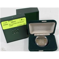 BS) JACQUES CARTIER 1984 PROOF DOLLAR CASED