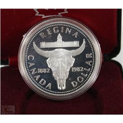 CB) 1882-1982 CANADIAN DOLLAR PROOF REGINA