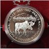 Image 1 : CD) 1885-1985 CANADIAN DOLLAR PROOF IN CASE MOOSE