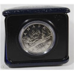 BW) 1976 CANADIAN DOLLAR PROOF IN CASE