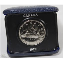 BT) 1972 CANADIAN DOLLAR PROOF IN CASE
