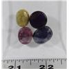 Image 1 : #74-NATURAL RUBY,EMERALD,SAPPHIRE,AMETHYST 60CT
