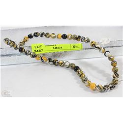 #33- MUTI-COLOUR TURQUOISE LOOSE BEAD NECKLACE