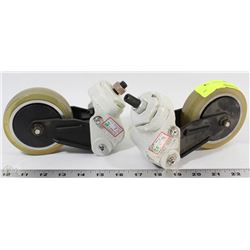 LOT OF 2 NEW CASTOR WHEELS