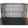 Image 1 : DOG KENNEL  NEW  24X18X20   MEDIUM SIZE