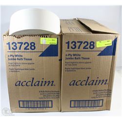 2 BOXES OF GEORGIA-PACIFIC 2-PLY JUMBO TISSUE